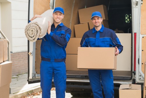 Customer reviewing Camden Removals accepted payment methods