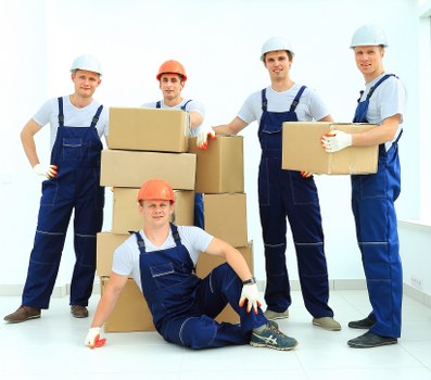 Organised packing materials and bubble wrap for Camden moves