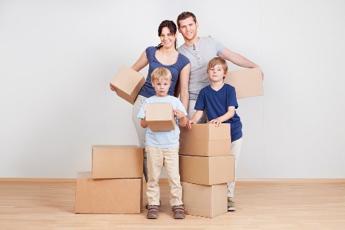 Furniture being transported during same day removals Camden