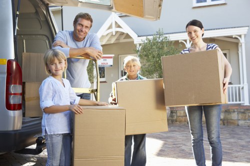Planning a home move with a checklist and boxes