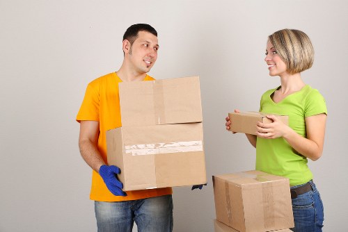 Professional packing materials used for Camden removals